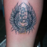 girl memorial tattoos