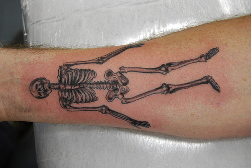 Arm Skeleton Tattoo
