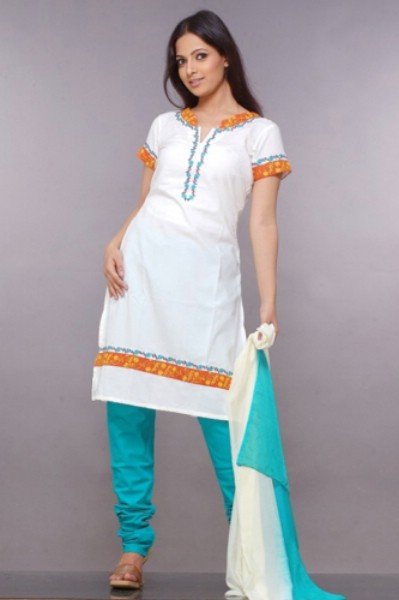 churidar pajama with long shirt