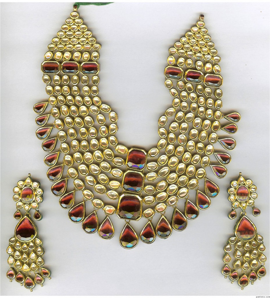 Kundan Jewellery Designs For Dulhan - YusraBlog.com
