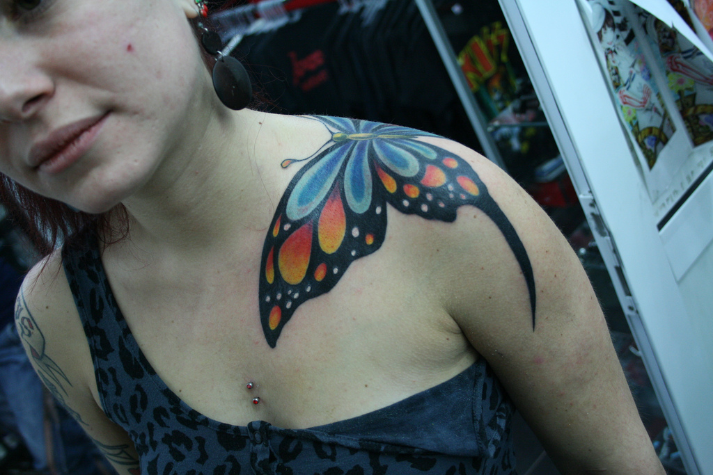 Massive Collection Of Best Butterfly Tattoo Designs