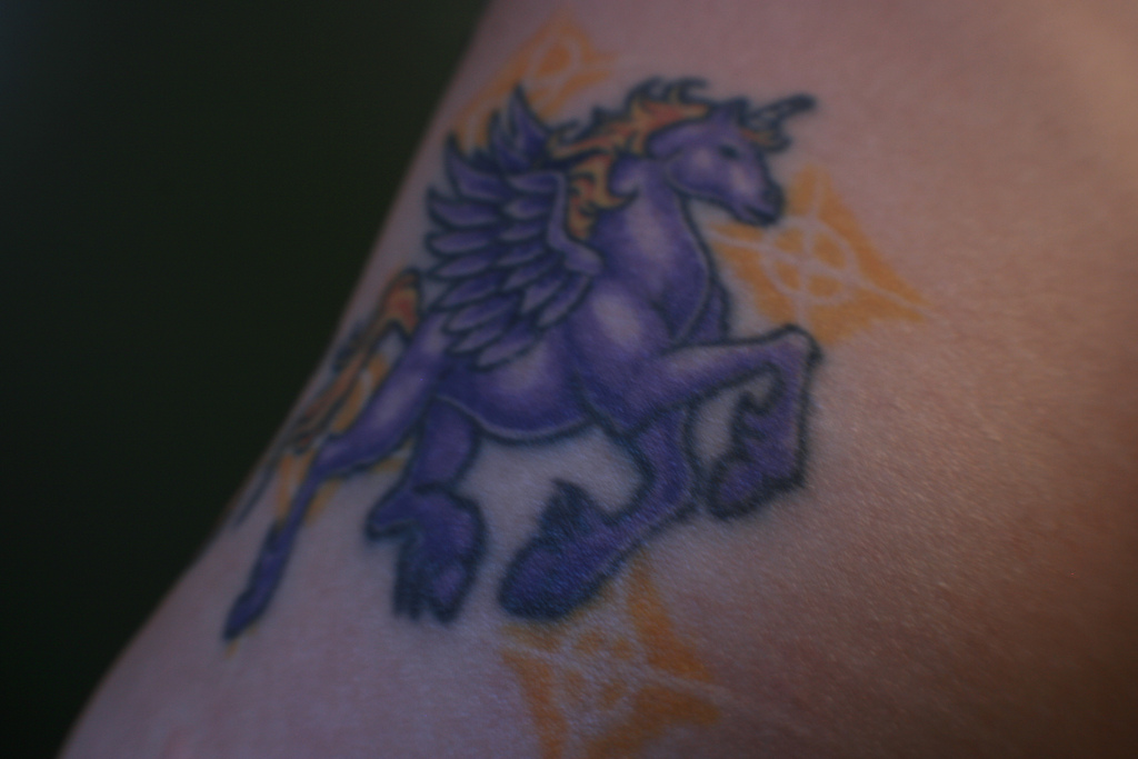 Cool Horse Tattoo Design - YusraBlog.com